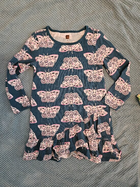 Tea Collection Other - Tea Collection green butterfly tunic size 4